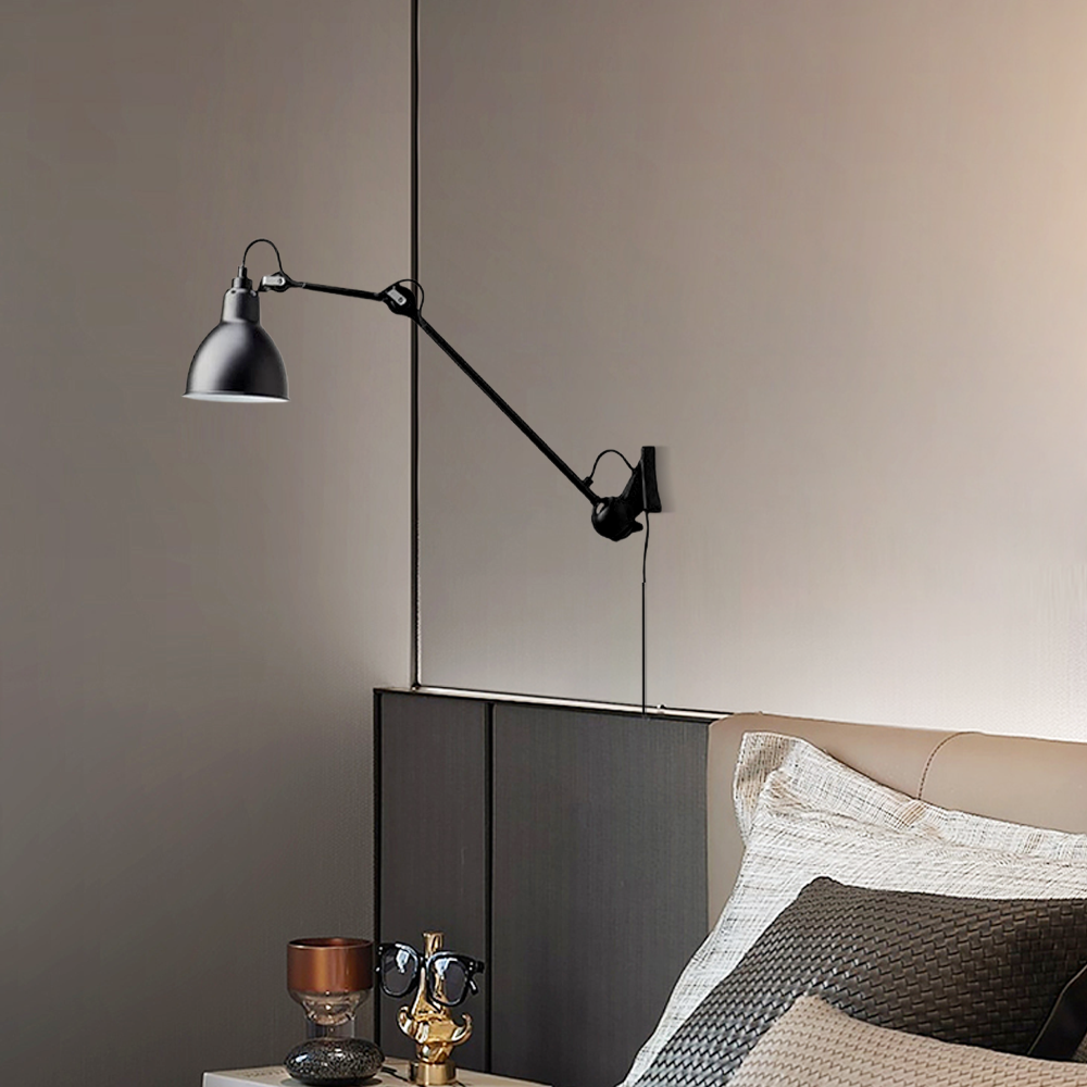 Industriell Wandleuchte LED Verstellbar Metall Wohnzimmer