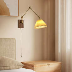 Vintage Wandlampe LED Geometrisch Gold Metall Wohnzimmer