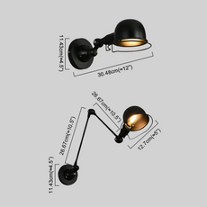 Modern Wandleuchte LED Kappenförmig Metall Wohnzimmer