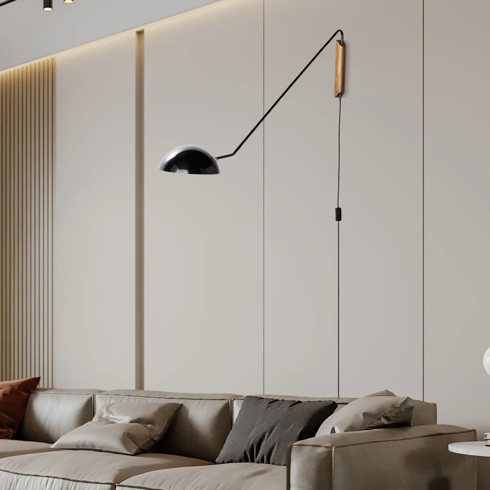 Industriell Wandleuchte LED Kappenförmig Metall  Wohnzimmer