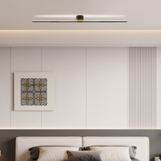 Minimalistische LED-Deckenleuchte-L80cm-B Aufwärtslicht