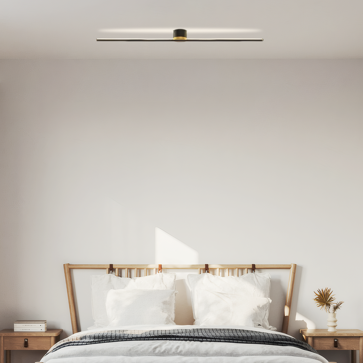 Minimalistische LED-Deckenleuchte-L100cm-B Aufwärtslicht
