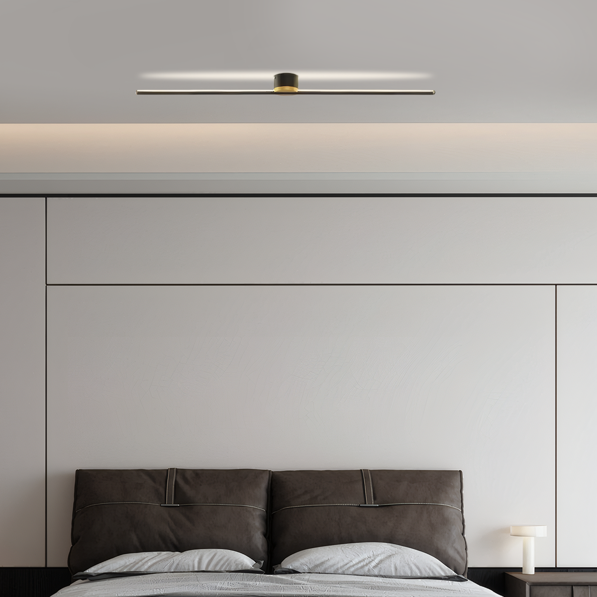 Minimalistische LED-Deckenleuchte-L61cm-B Aufwärtslicht