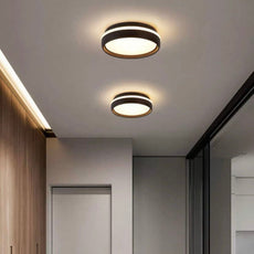 Modern Deckenleuchte Metall Schwarz/Grau Schlafzimmer