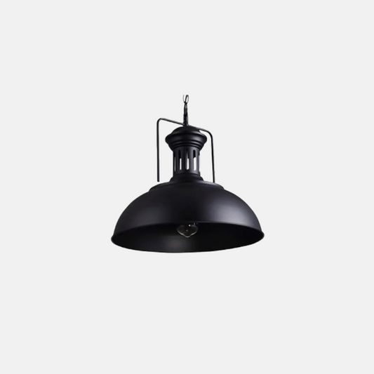 Vintage Pendelleuchte LED  Schwarz Metall Esszimmmer 