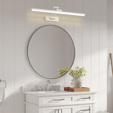 Modern Wandlampe LED Metall Linear weiss Badzimmer