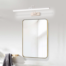 Modern Wandlampe LED Metall Linear weiss Badzimmer
