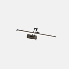 Modern Wandlampe LED Metall Linear Schwarz Badzimmer