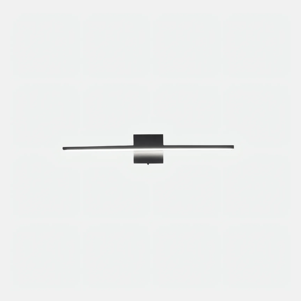 Minimalistisch Wandlampe LED Linear Schwarz Acryl Schlafzimmer