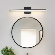 Minimalistisch Wandlampe LED Linear Schwarz Acryl Schlafzimmer