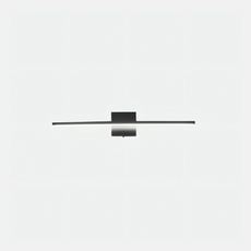 Minimalistisch Wandlampe LED Linear Schwarz Acryl Schlafzimmer