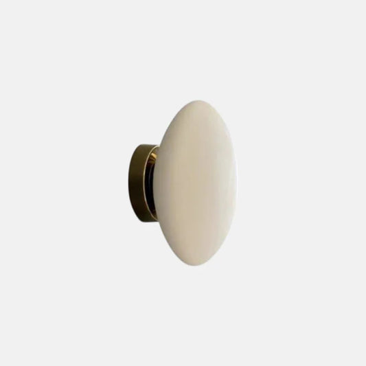 Modern Wandlampe Metall Weiß Wohnzimmer
