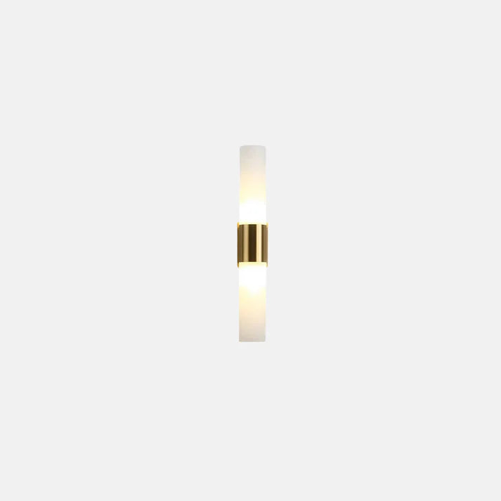 Modern Wandleuchte Acryl Gold Wohnzimmer