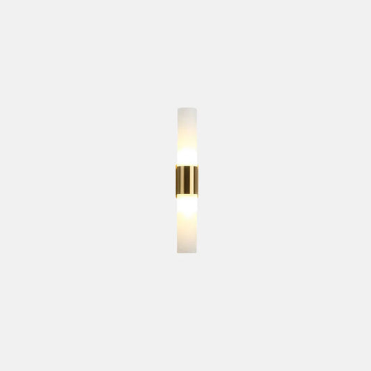 Modern Wandleuchte Acryl Gold Wohnzimmer