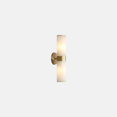 Minimalistisch Wandlampe LED Zylindrisch Gold Metall 
