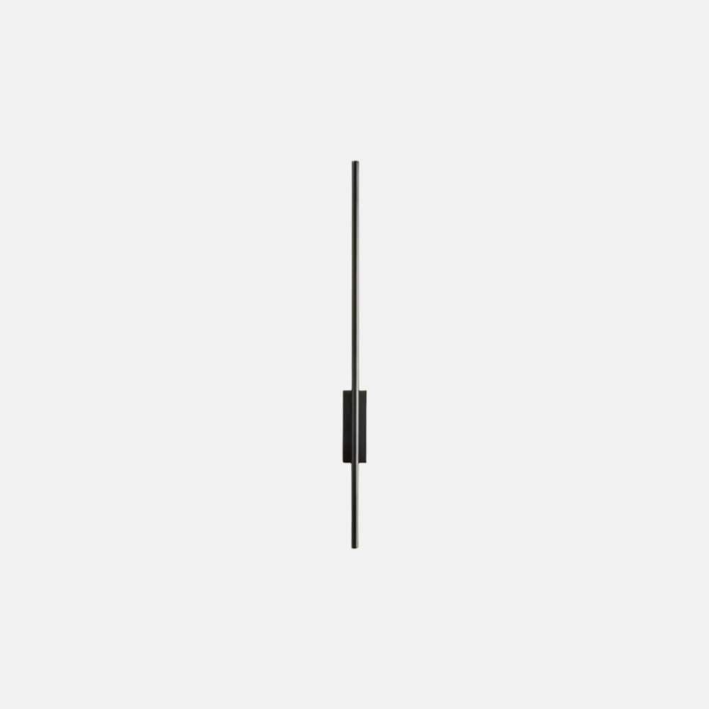 Minimalistisch Wandleuchte LED Linear Schwarz Wohnzimmer
