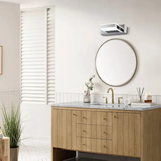 Modern Wandlampe Acryl Silber Badezimmer