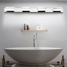 Modern Wandlampe Acryl Silber Badezimmer