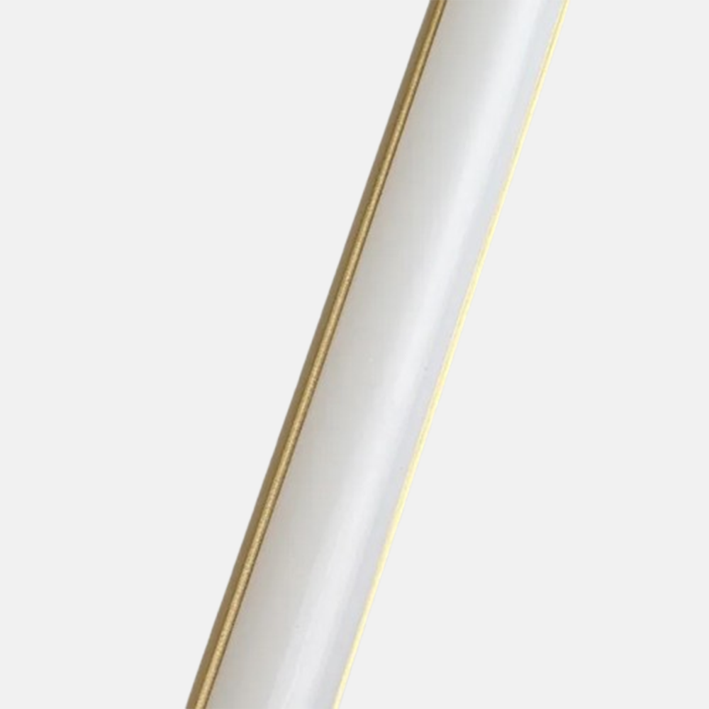 Minimalistisch Wandleuchte LED Linear Gold Metall Bade/Schlafzimmer