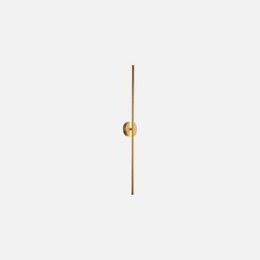 Minimalistisch Wandleuchte LED Linear Gold Metall Bade/Schlafzimmer