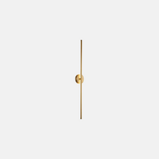 Minimalistisch Wandleuchte LED Linear Gold Metall Bade/Schlafzimmer