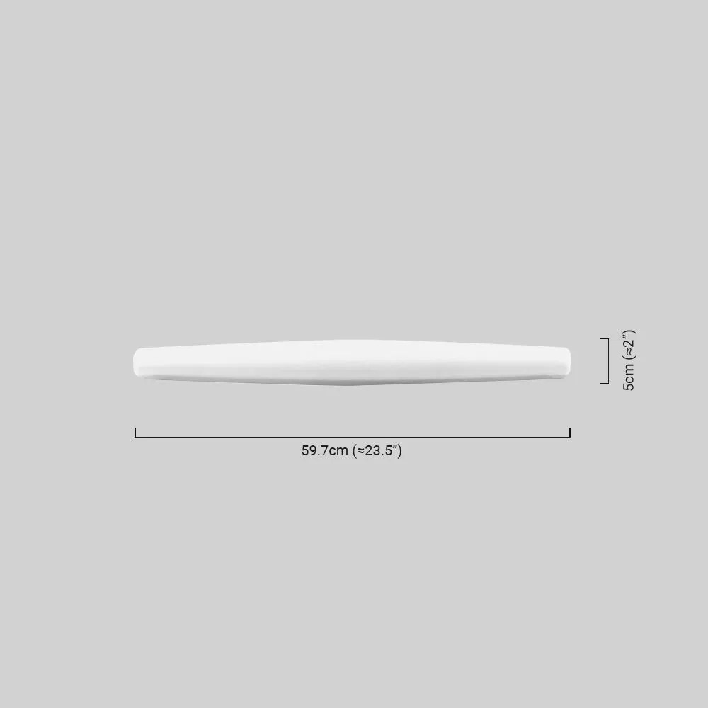 Minimalistisch Wandlampe LED Acryl Linear Weiß Badezimmer