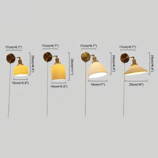 Modern Wandleuchte Marmor Gold Wohnzimmer