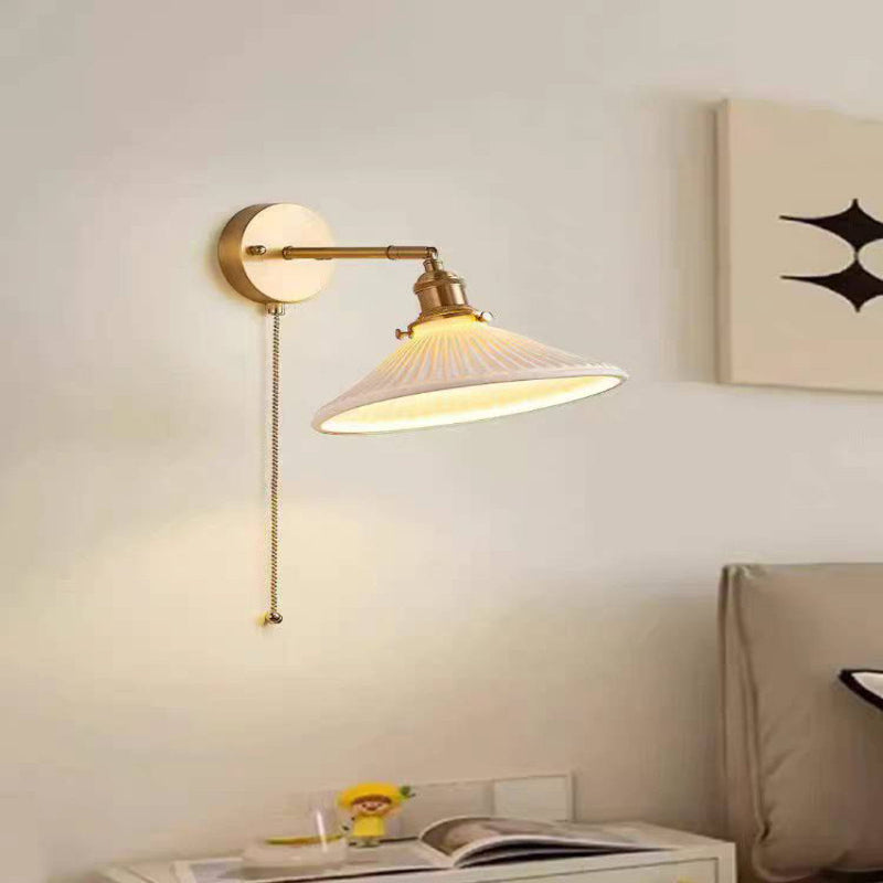 Modern Wandleuchte Marmor Gold Wohnzimmer