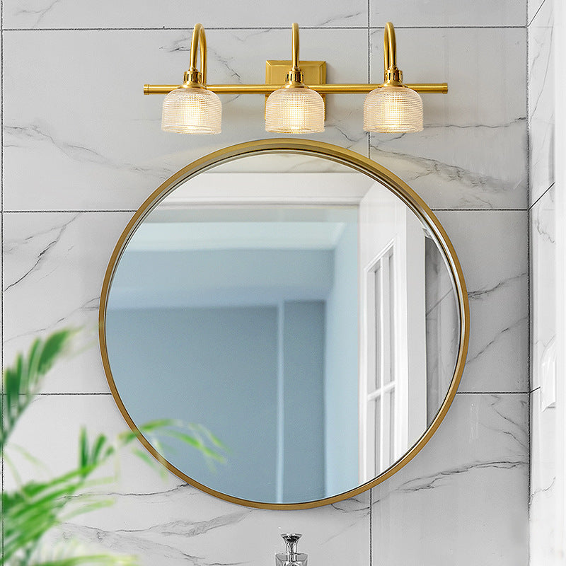 Nordic Wandleuchte Metall Messing Wonzimmer