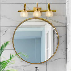Nordic Wandleuchte Metall Messing Wonzimmer
