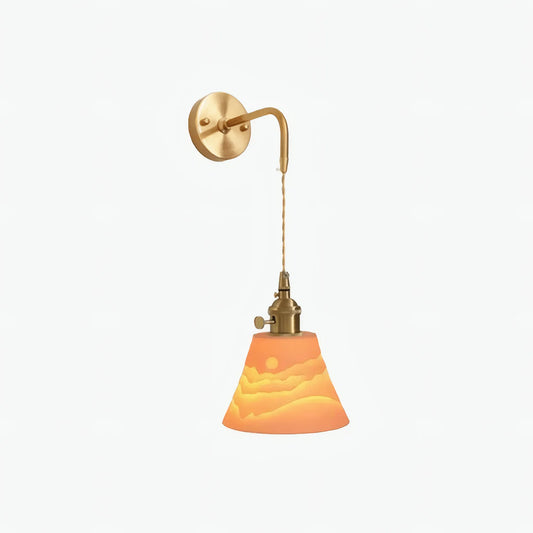 Modern Wandleuchte Metall Gold Schlafzimmer