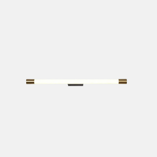 Moderne Wandleuchte Gold Metall Acryl Linear Badezimmer