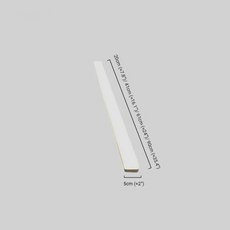 Moderne Wandleuchte LED Weiß Acryl Rechteckig Badezimmer