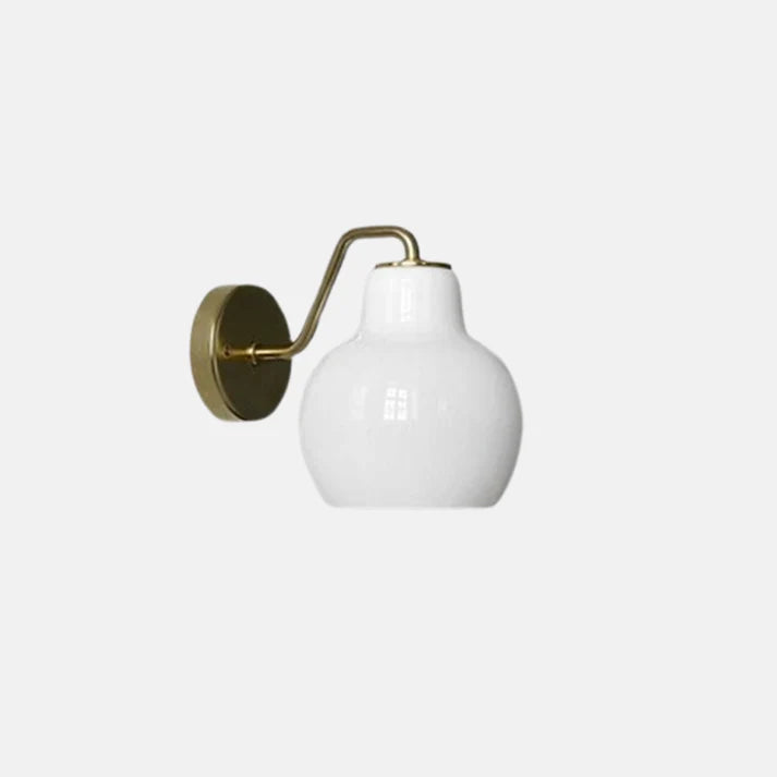 Modern Wandlampe Metall Weiß Schlafzimmer