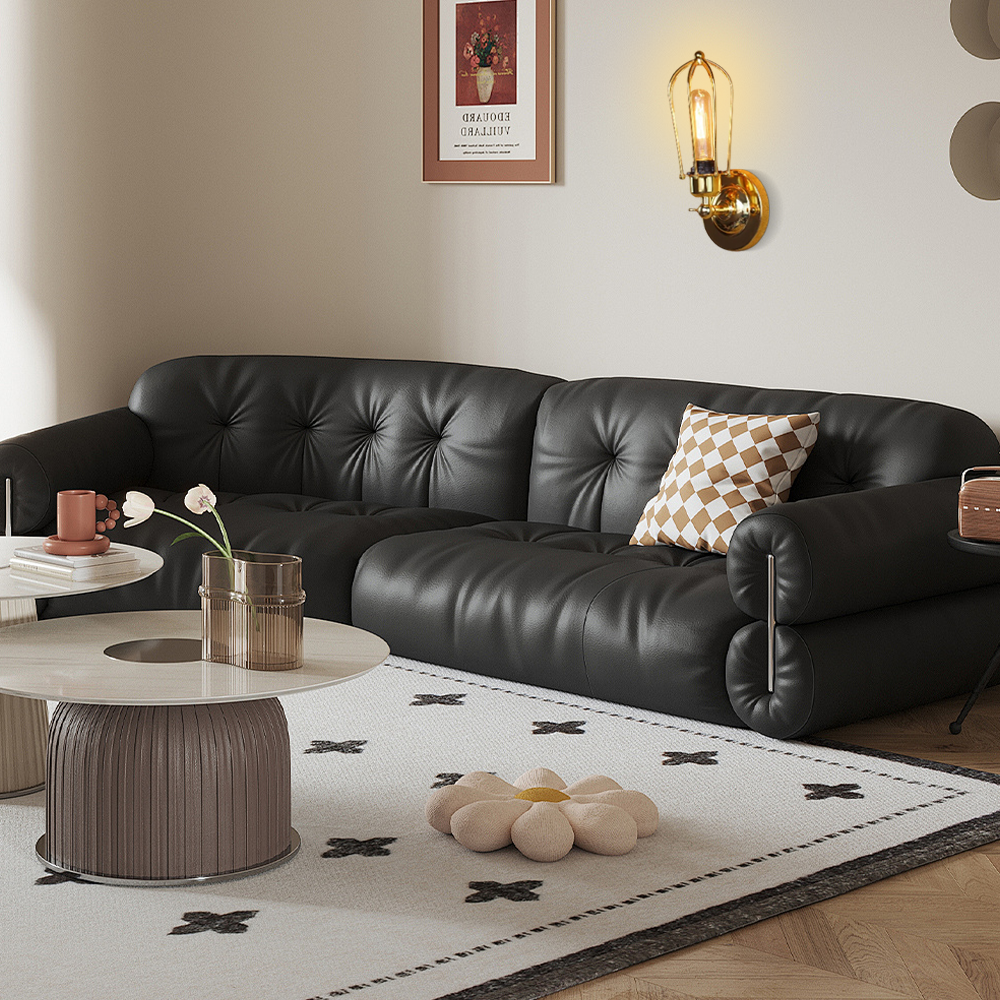 Industrielle Wandleuchte LED Metall Gold Flur/Schlafzimmer/Treppenhaus