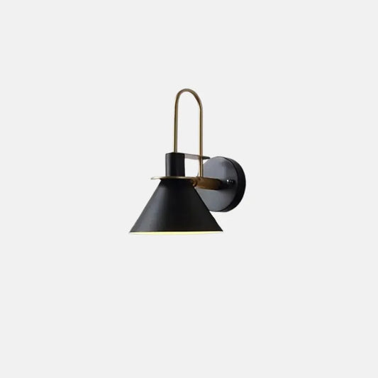 Nordic Metall Kapsel Schwarz Wandlampe Esszimmer Litjoy