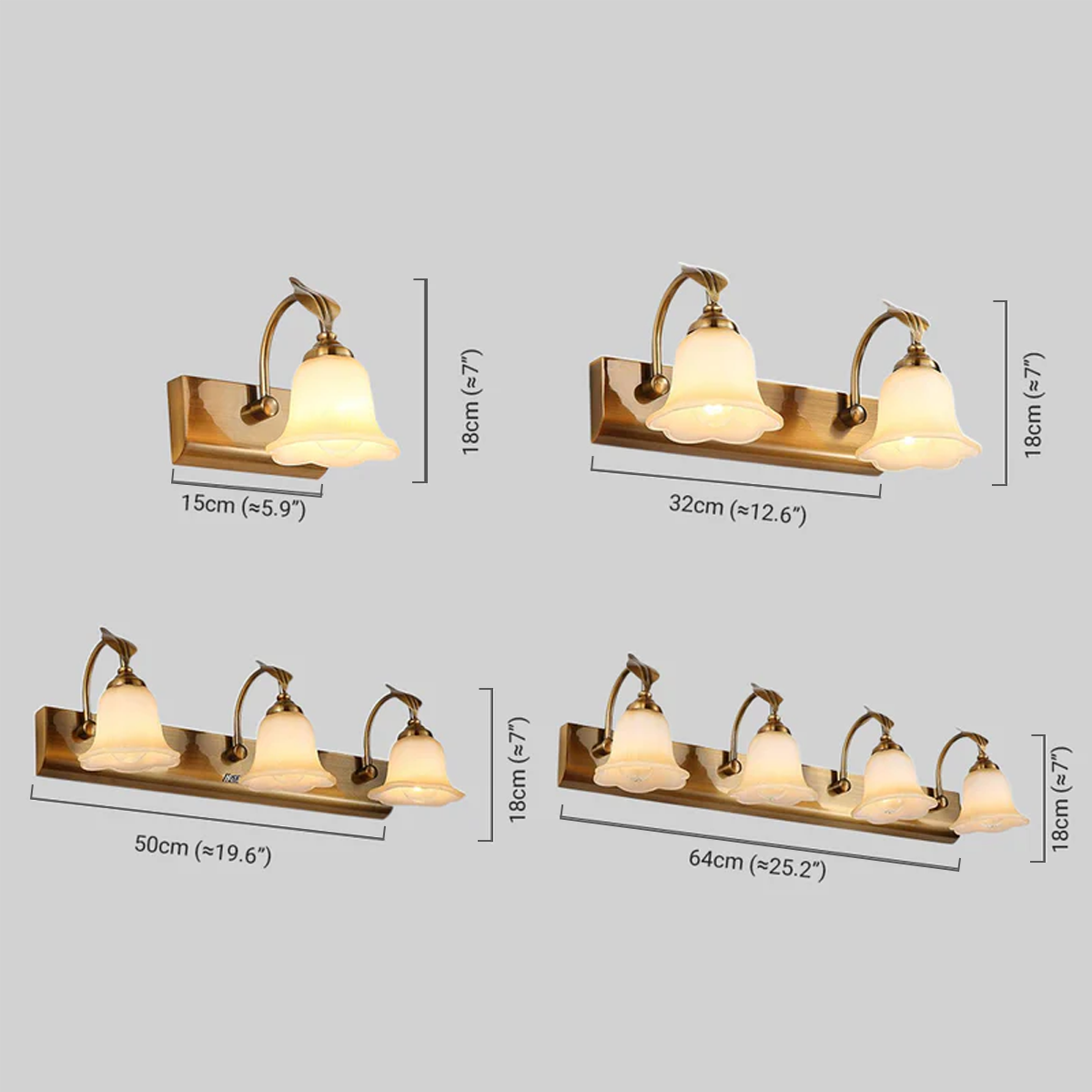 Art Deco Wandlampe LED Blütenblattförmig Gold Metall Schlafzimmer