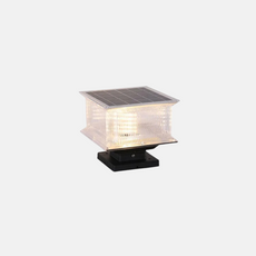 Moderne Außenlampe Schwarz Metall Rechteckig Hof