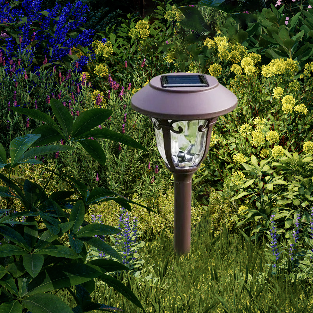 Industrielle Außenlampe Kaffee Metall Teardrop Balkon