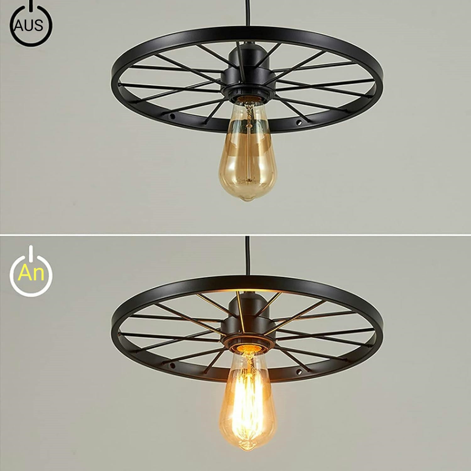 Industrial Pendelleuchte