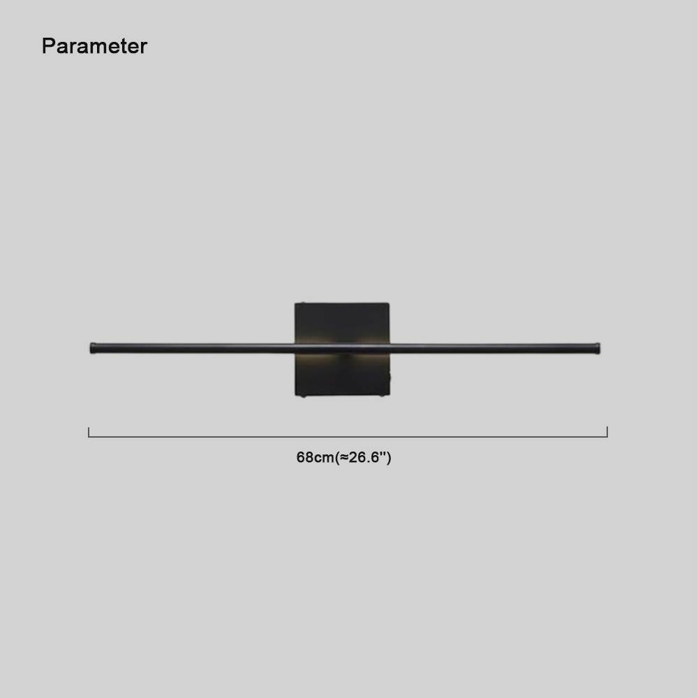 Modern Wandlampe Metall Schwarz Schlafzimmer