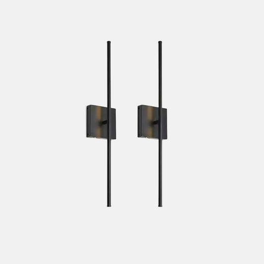 Modern Wandlampe Metall Schwarz Schlafzimmer