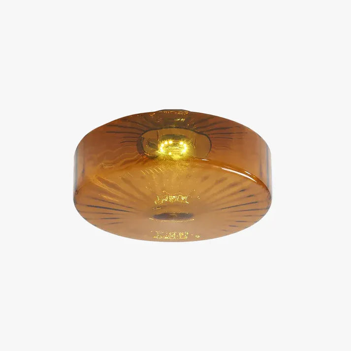 Braune Deckenlampe passend für Wohnzimmer