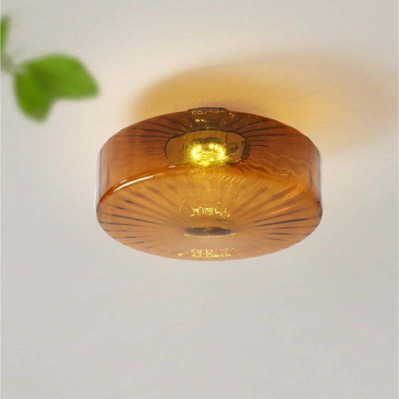 LED Braune Deckenlampe passend für Wohnzimmer