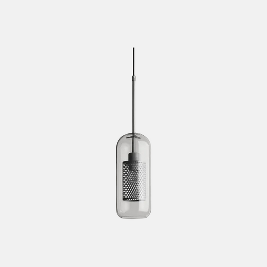 Modern 1-Kopf Pendelleuchte LED Metall Glas Esszimmer