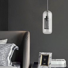 Modern 1-Kopf Pendelleuchte LED Metall Glas Esszimmer