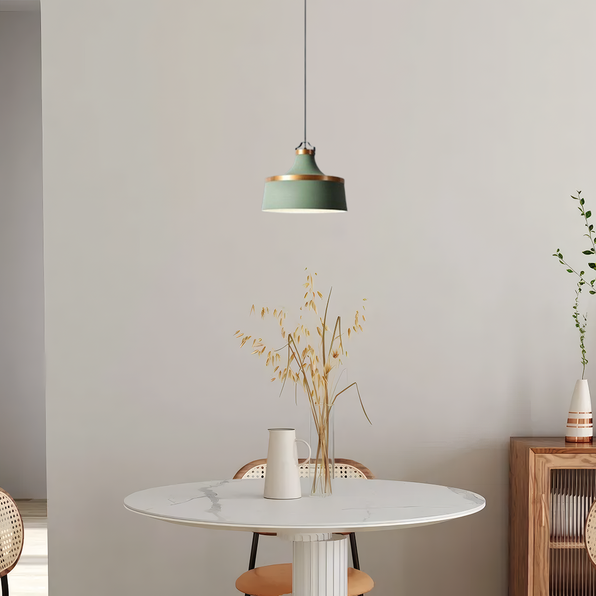 Nordic Pendelleuchte LED Morandi Metall Ess/Wohn/Schlafzimmer