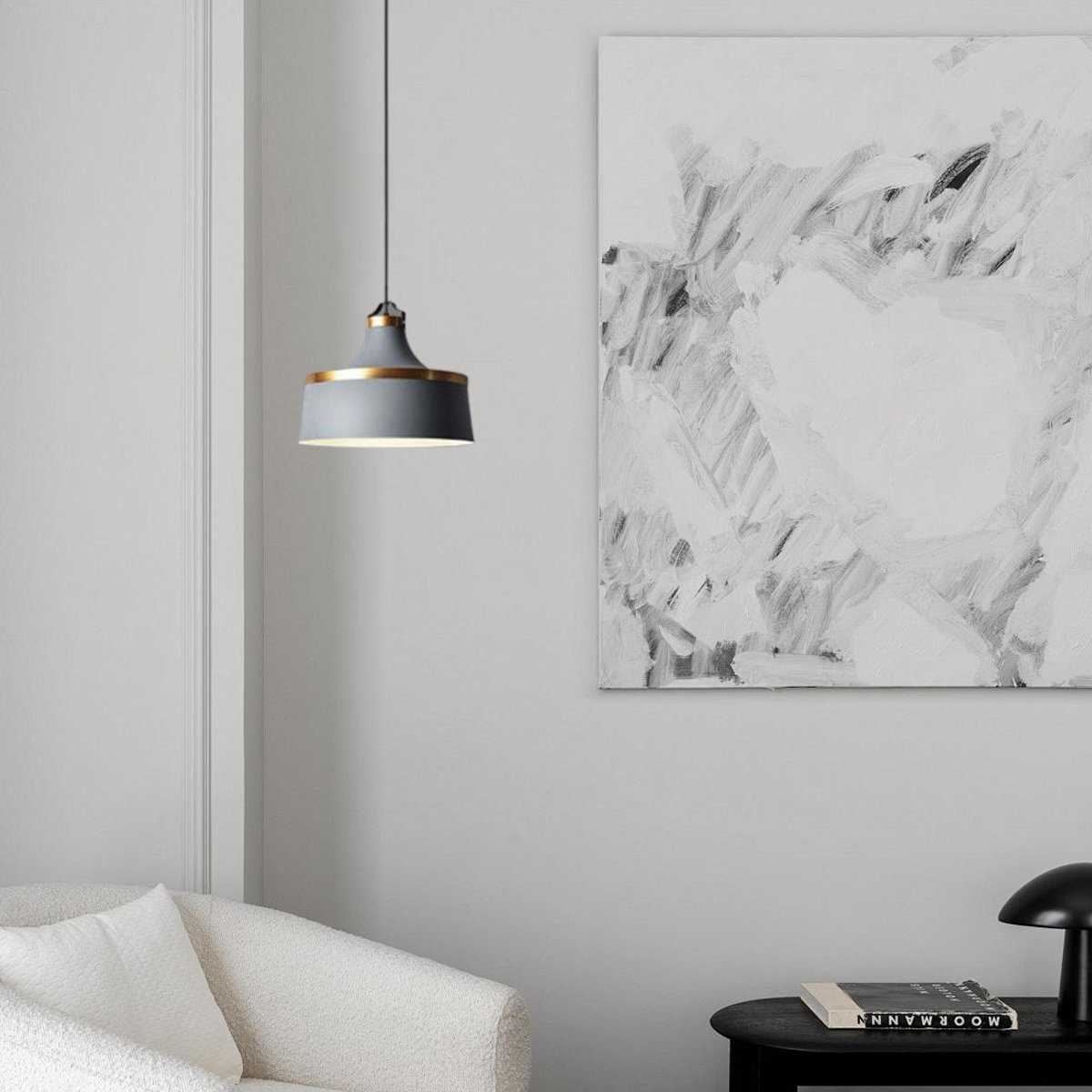 Nordic Pendelleuchte LED Morandi Metall Ess/Wohn/Schlafzimmer