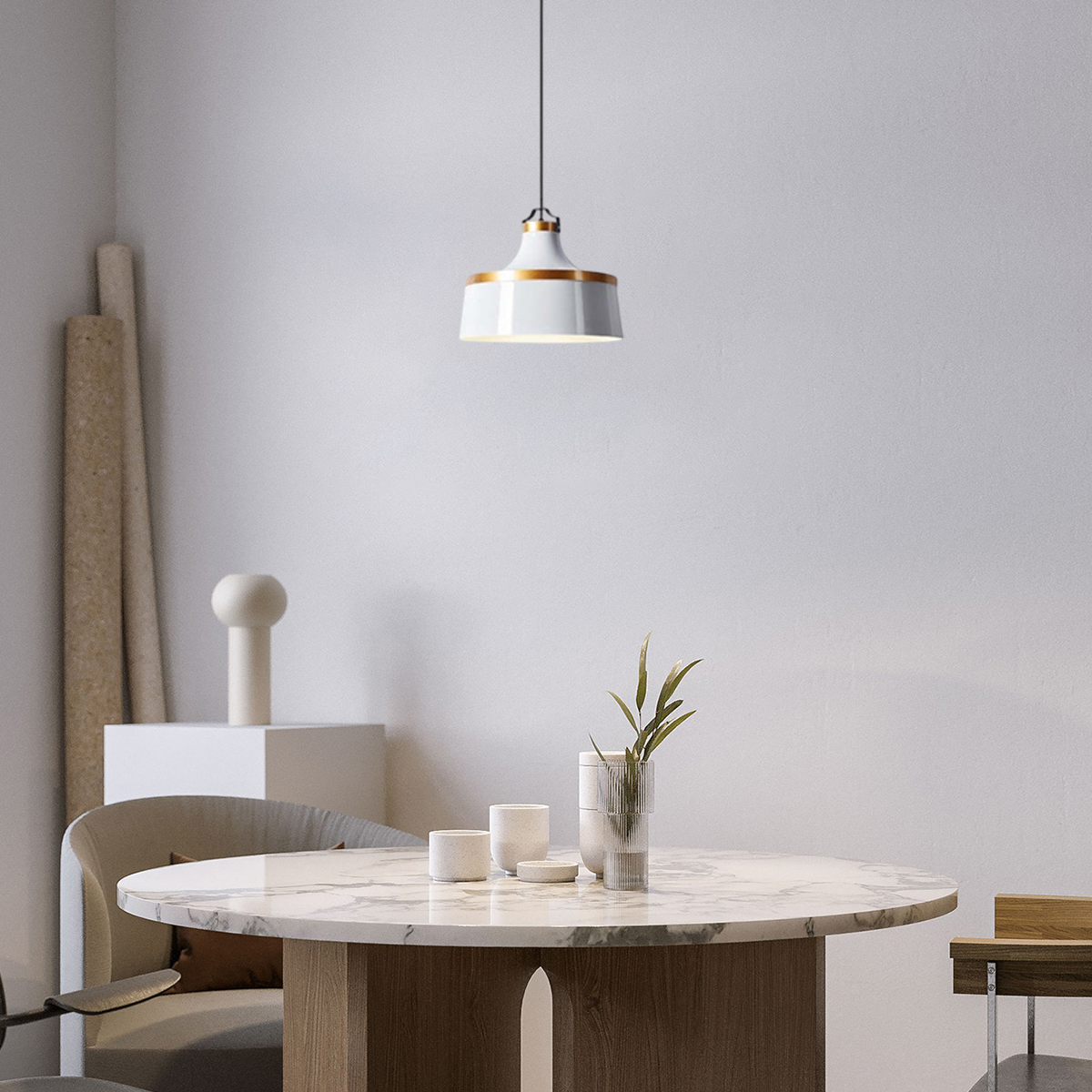 Nordic Pendelleuchte LED Morandi Metall Ess/Wohn/Schlafzimmer