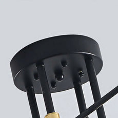 Detailansicht der Unterseite der LED-Deckenleuchte mit sichtbarer Metallhalterung und glatten Übergängen